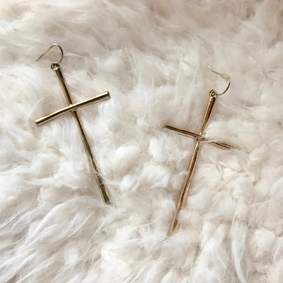 Forever 21 Jewelry - Cross Earrings